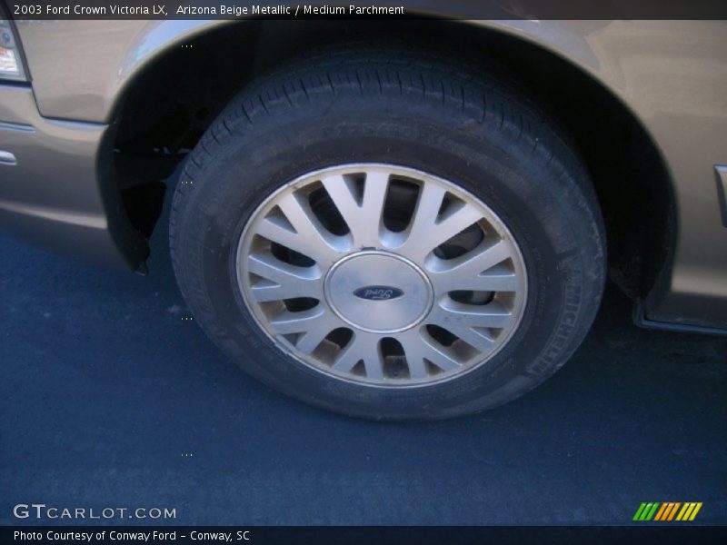 Arizona Beige Metallic / Medium Parchment 2003 Ford Crown Victoria LX