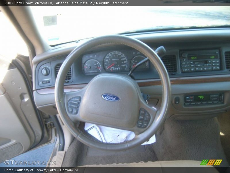 Arizona Beige Metallic / Medium Parchment 2003 Ford Crown Victoria LX