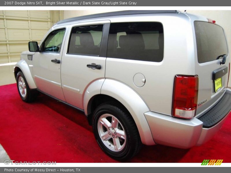Bright Silver Metallic / Dark Slate Gray/Light Slate Gray 2007 Dodge Nitro SXT