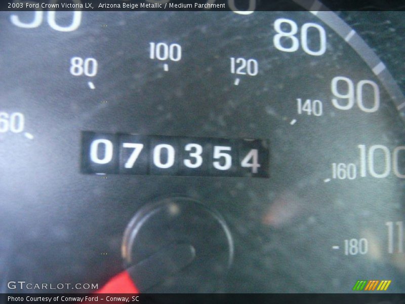 Arizona Beige Metallic / Medium Parchment 2003 Ford Crown Victoria LX