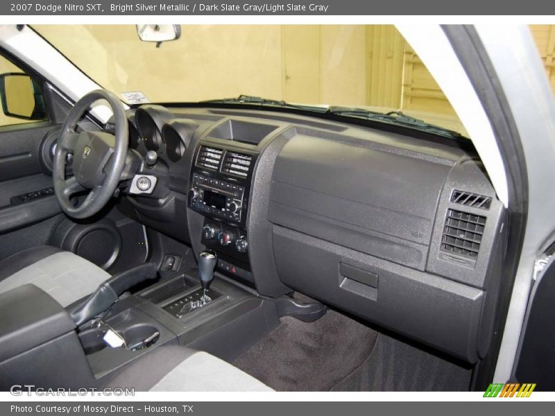 Bright Silver Metallic / Dark Slate Gray/Light Slate Gray 2007 Dodge Nitro SXT