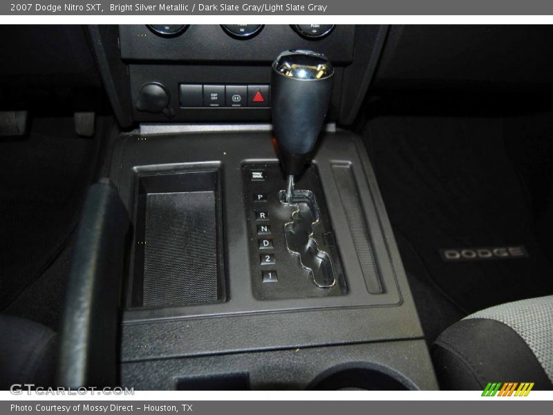 Bright Silver Metallic / Dark Slate Gray/Light Slate Gray 2007 Dodge Nitro SXT