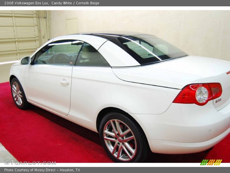 Candy White / Cornsilk Beige 2008 Volkswagen Eos Lux
