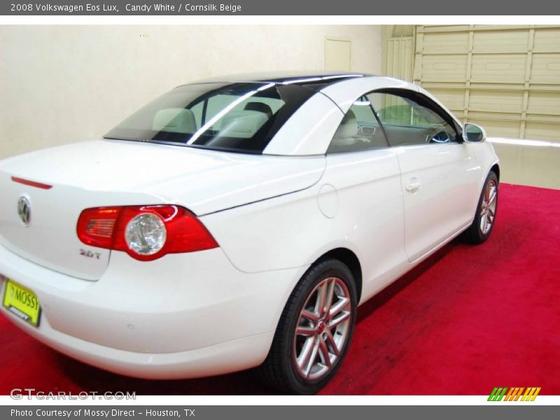 Candy White / Cornsilk Beige 2008 Volkswagen Eos Lux