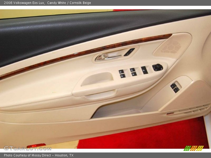 Candy White / Cornsilk Beige 2008 Volkswagen Eos Lux