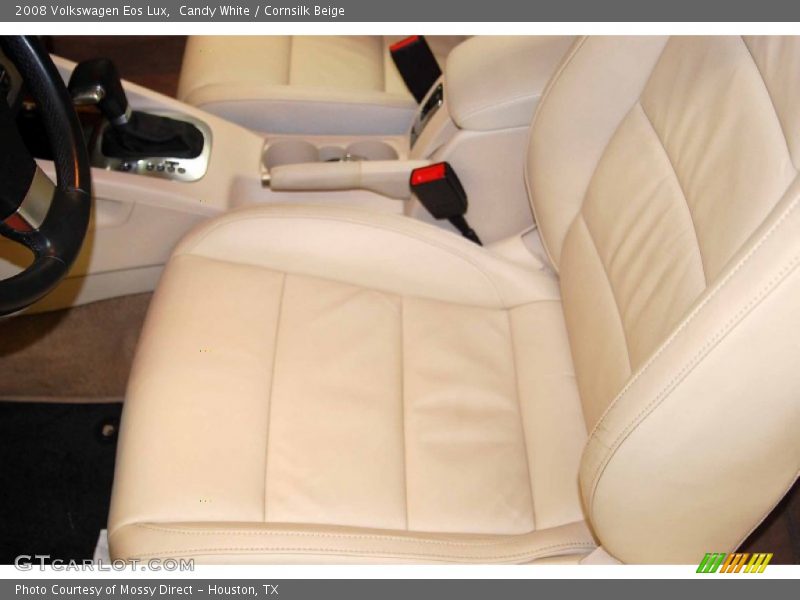 Candy White / Cornsilk Beige 2008 Volkswagen Eos Lux