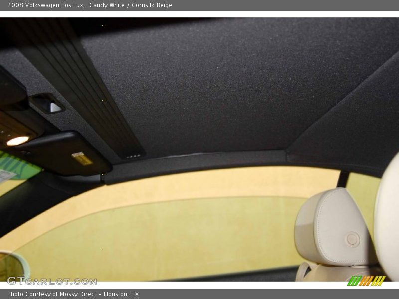 Candy White / Cornsilk Beige 2008 Volkswagen Eos Lux