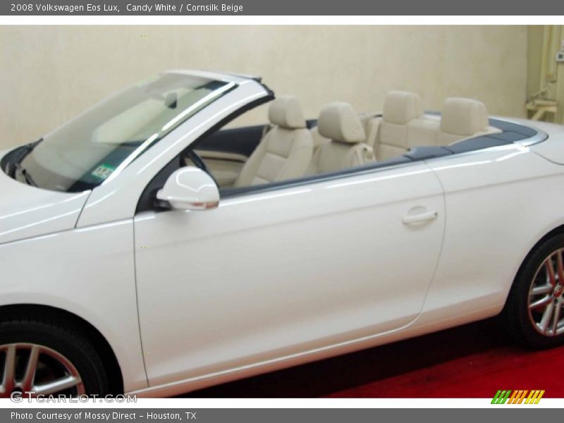 Candy White / Cornsilk Beige 2008 Volkswagen Eos Lux