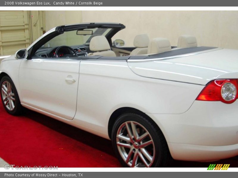 Candy White / Cornsilk Beige 2008 Volkswagen Eos Lux