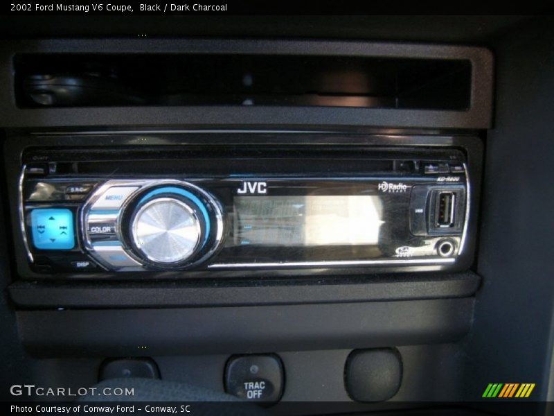 Black / Dark Charcoal 2002 Ford Mustang V6 Coupe