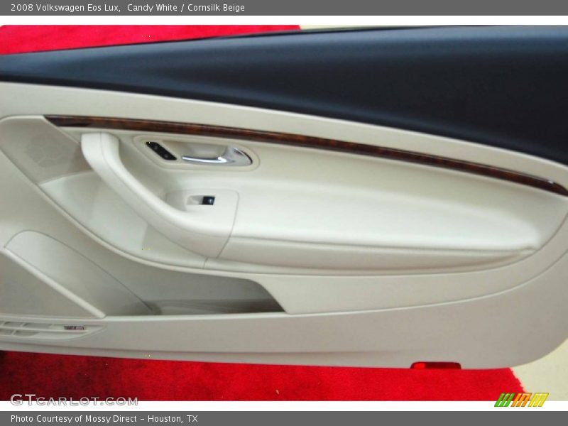Candy White / Cornsilk Beige 2008 Volkswagen Eos Lux