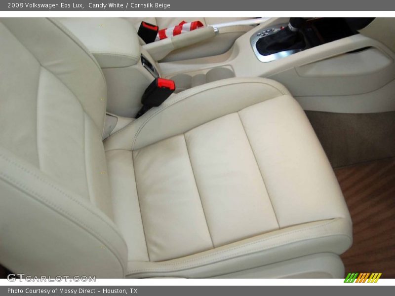 Candy White / Cornsilk Beige 2008 Volkswagen Eos Lux