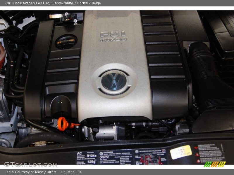Candy White / Cornsilk Beige 2008 Volkswagen Eos Lux