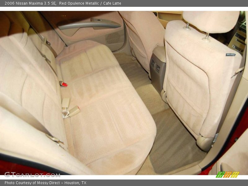 Red Opulence Metallic / Cafe Latte 2006 Nissan Maxima 3.5 SE