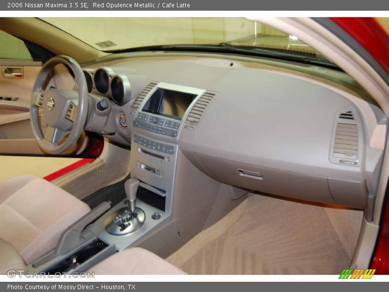 Red Opulence Metallic / Cafe Latte 2006 Nissan Maxima 3.5 SE