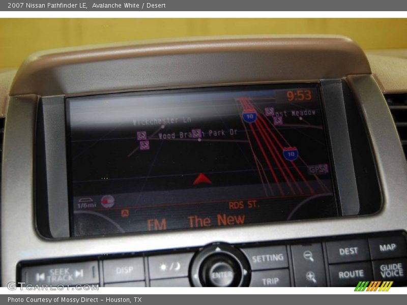 Avalanche White / Desert 2007 Nissan Pathfinder LE
