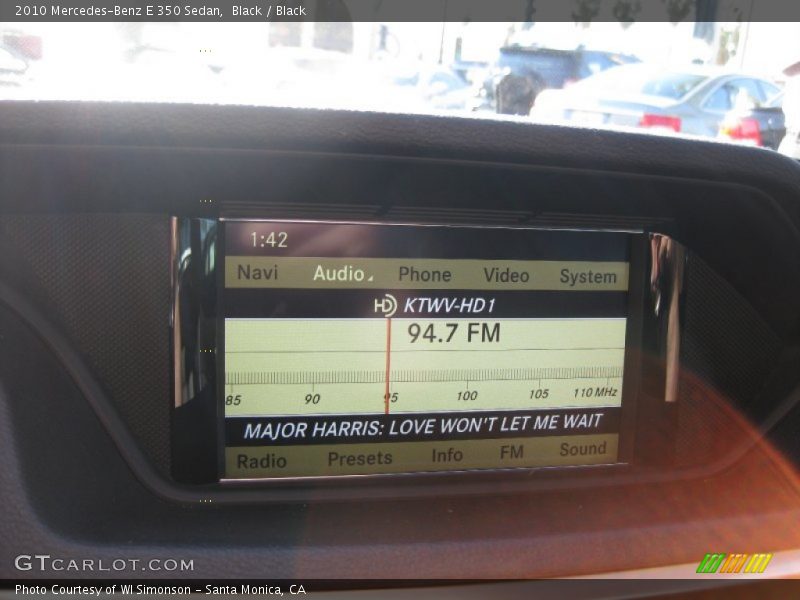 Black / Black 2010 Mercedes-Benz E 350 Sedan