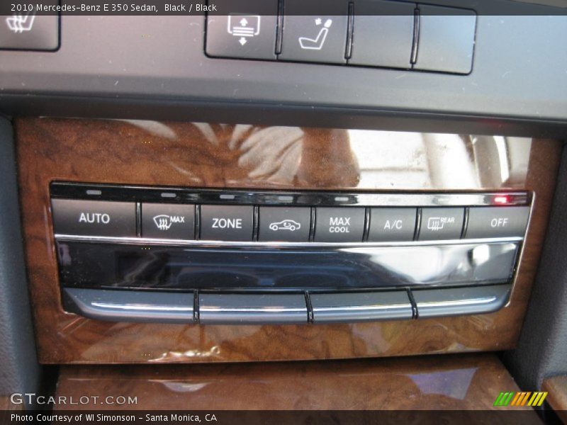 Black / Black 2010 Mercedes-Benz E 350 Sedan