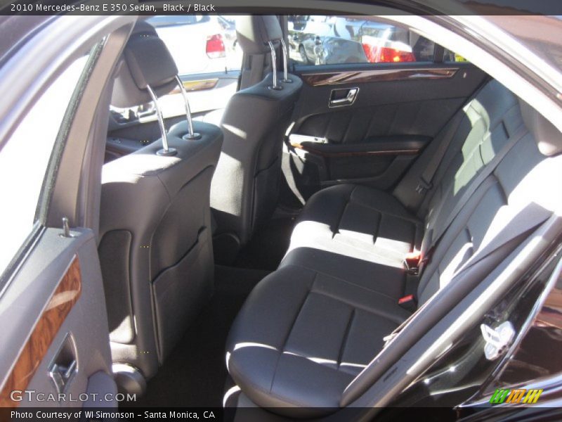 Black / Black 2010 Mercedes-Benz E 350 Sedan