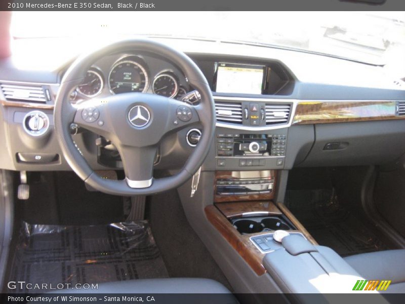 Black / Black 2010 Mercedes-Benz E 350 Sedan