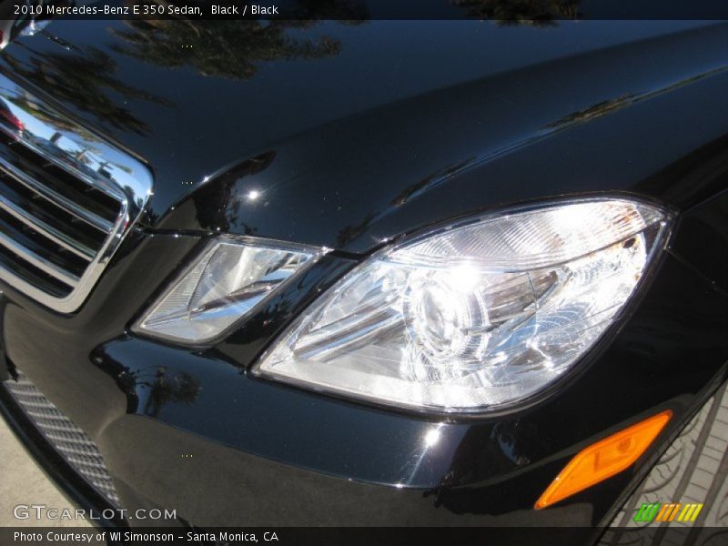 Black / Black 2010 Mercedes-Benz E 350 Sedan