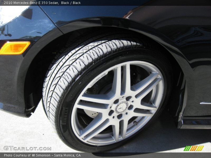 Black / Black 2010 Mercedes-Benz E 350 Sedan