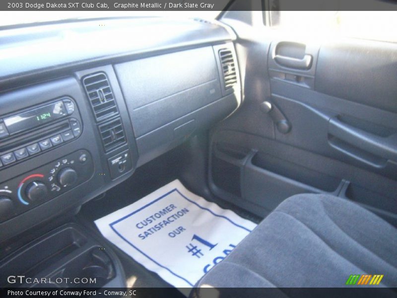 Graphite Metallic / Dark Slate Gray 2003 Dodge Dakota SXT Club Cab