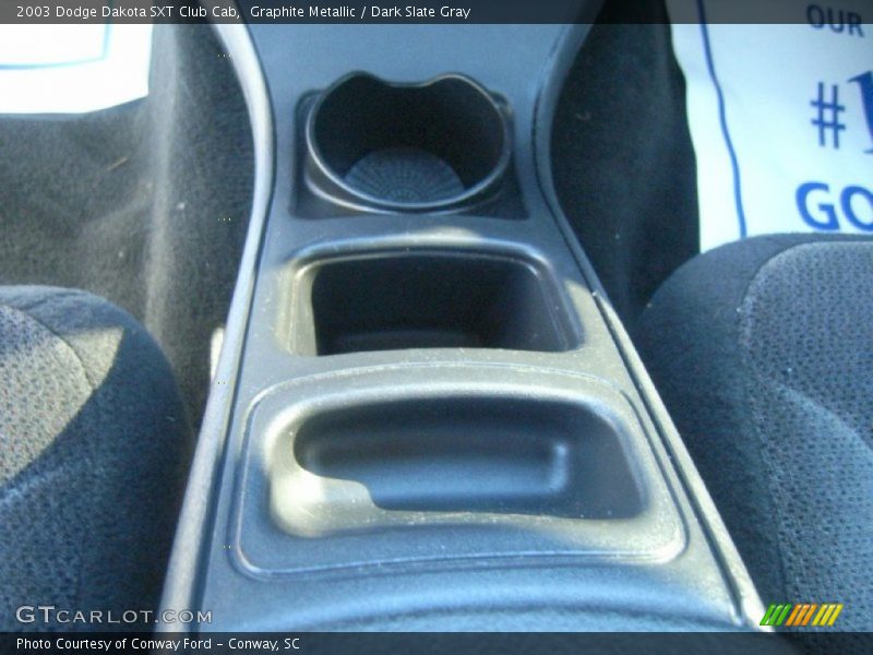 Graphite Metallic / Dark Slate Gray 2003 Dodge Dakota SXT Club Cab