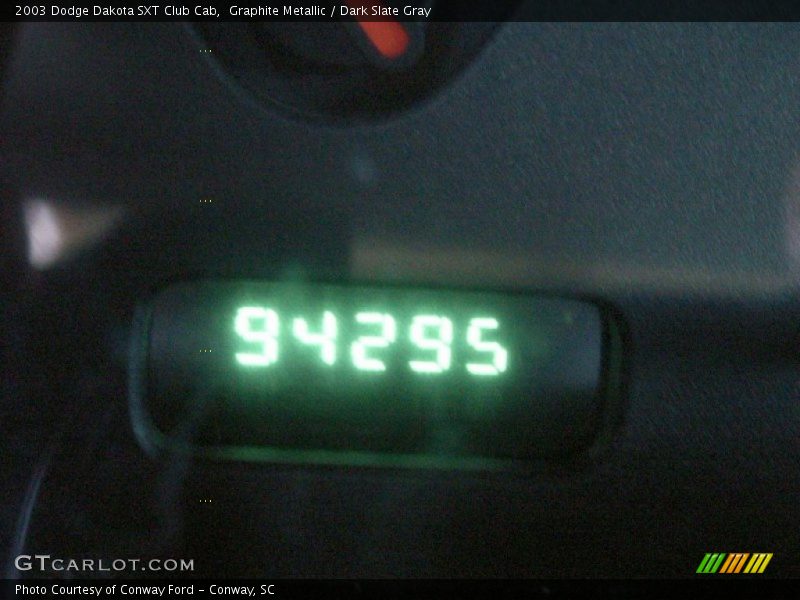 Graphite Metallic / Dark Slate Gray 2003 Dodge Dakota SXT Club Cab