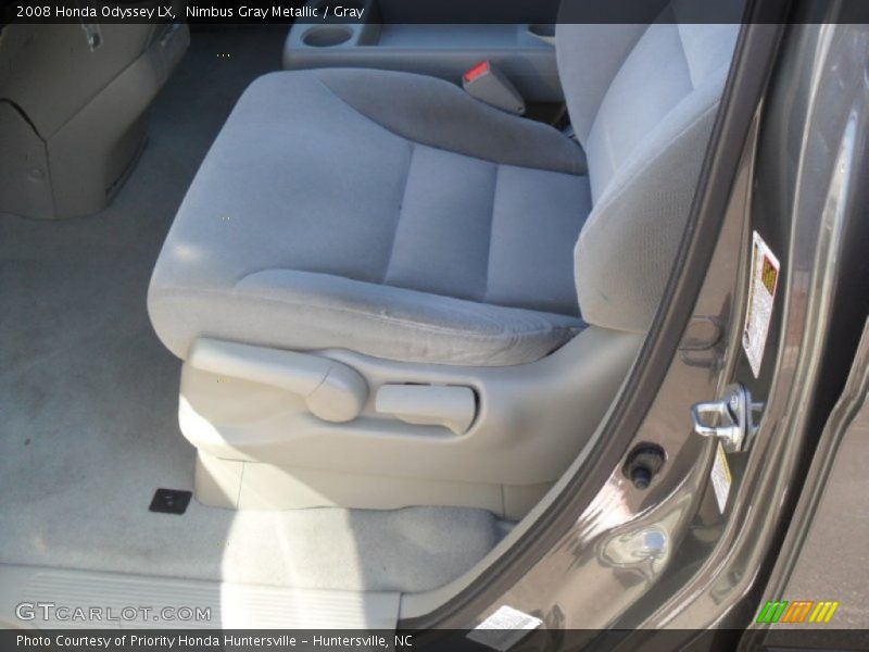 Nimbus Gray Metallic / Gray 2008 Honda Odyssey LX