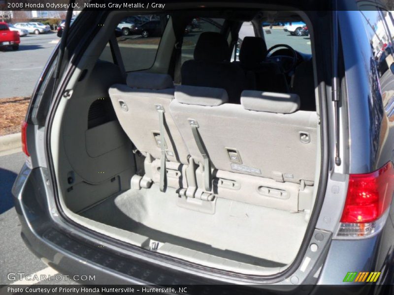 Nimbus Gray Metallic / Gray 2008 Honda Odyssey LX
