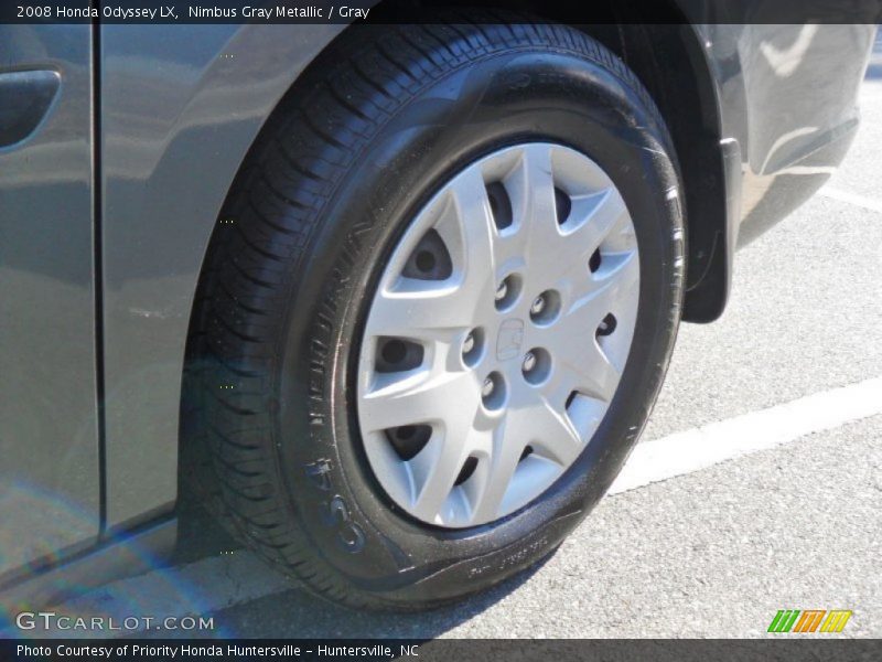 Nimbus Gray Metallic / Gray 2008 Honda Odyssey LX