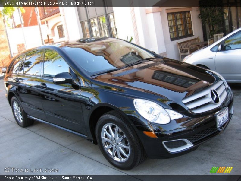 Black / Black 2006 Mercedes-Benz R 350 4Matic
