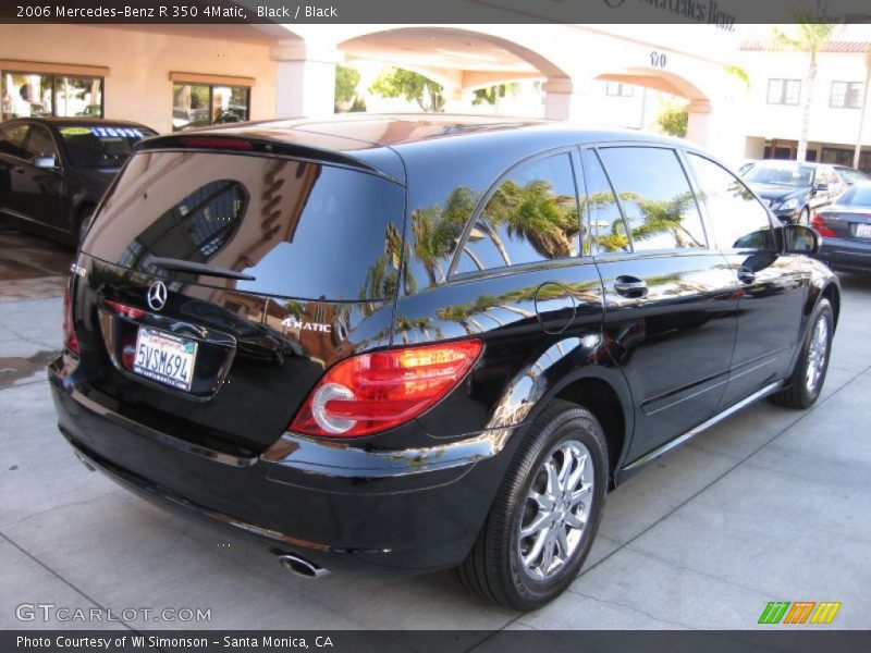 Black / Black 2006 Mercedes-Benz R 350 4Matic