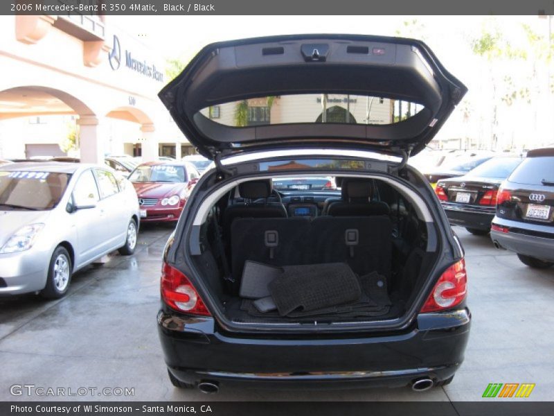 Black / Black 2006 Mercedes-Benz R 350 4Matic