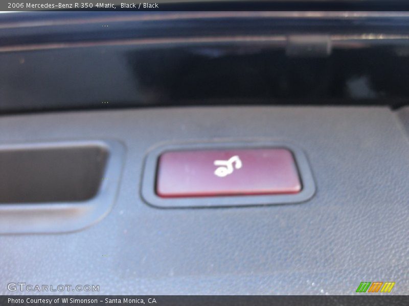 Black / Black 2006 Mercedes-Benz R 350 4Matic
