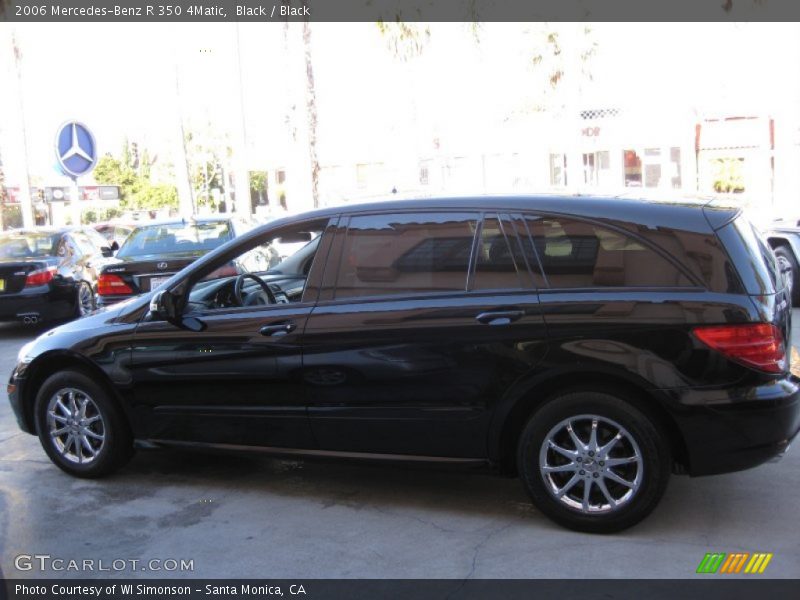 Black / Black 2006 Mercedes-Benz R 350 4Matic