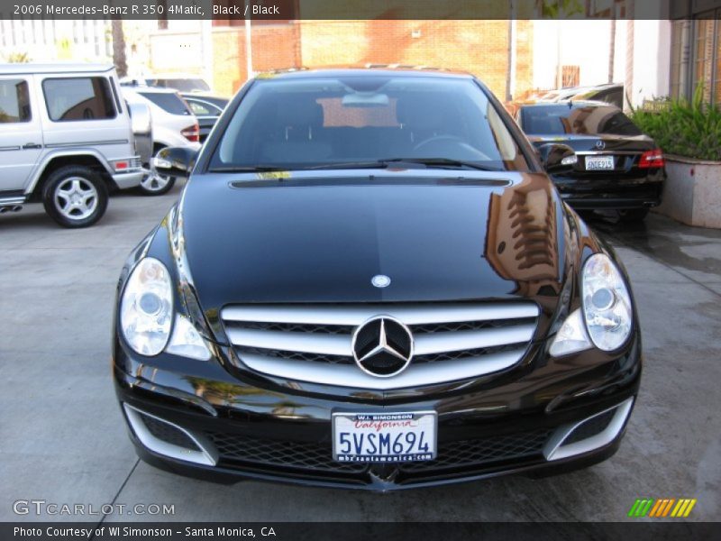 Black / Black 2006 Mercedes-Benz R 350 4Matic