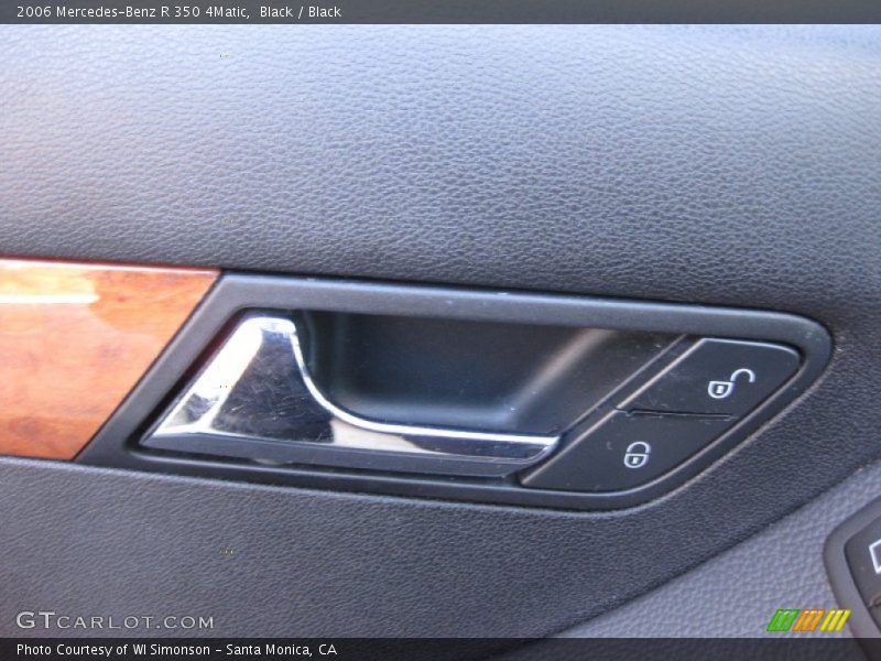 Black / Black 2006 Mercedes-Benz R 350 4Matic