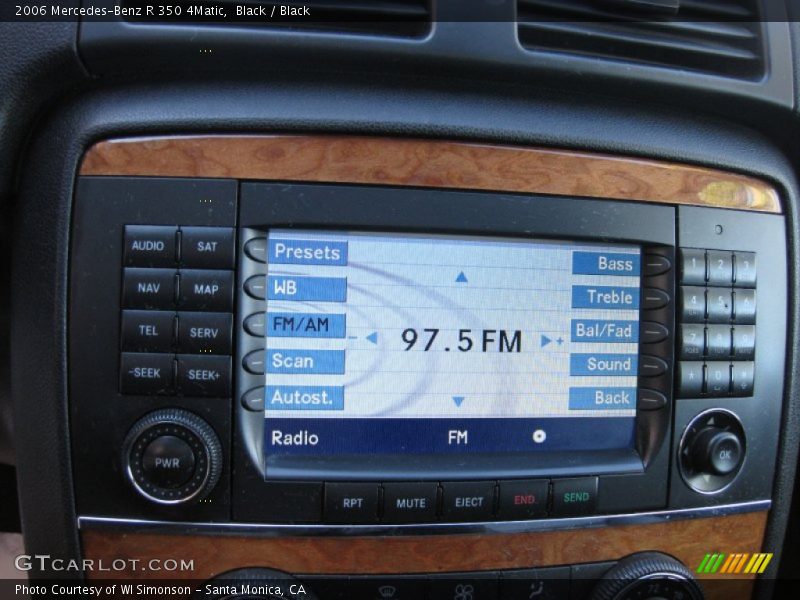 Black / Black 2006 Mercedes-Benz R 350 4Matic