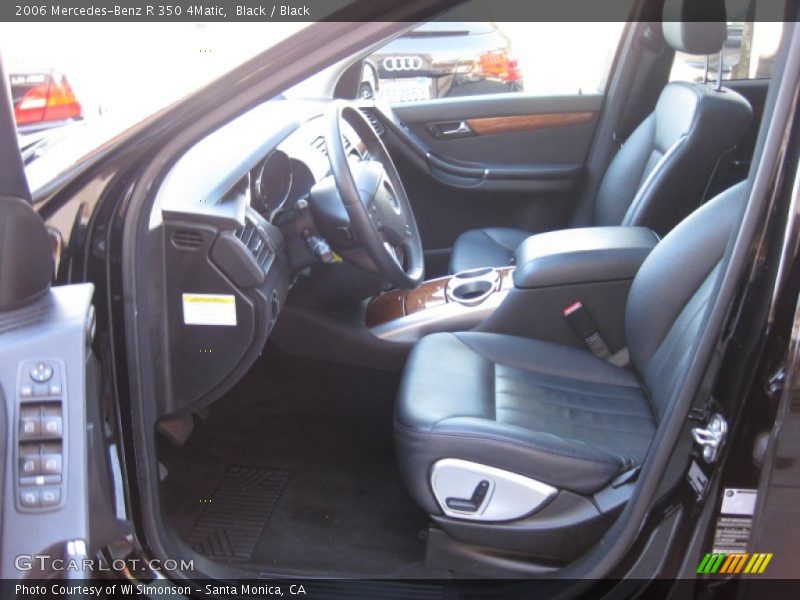 Black / Black 2006 Mercedes-Benz R 350 4Matic