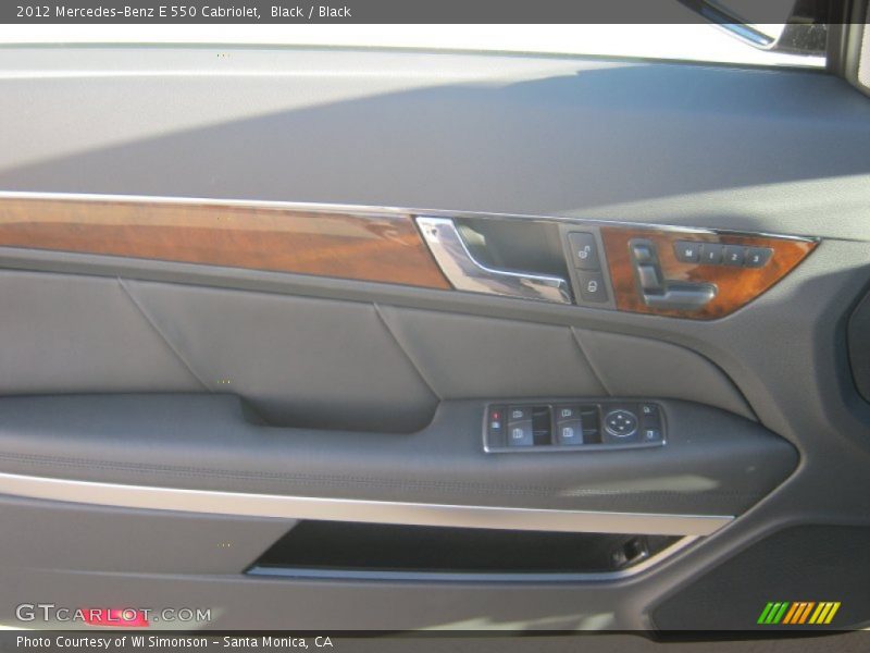 Black / Black 2012 Mercedes-Benz E 550 Cabriolet
