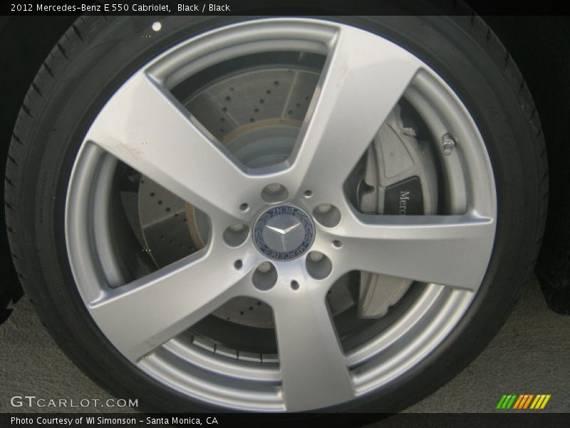 Black / Black 2012 Mercedes-Benz E 550 Cabriolet