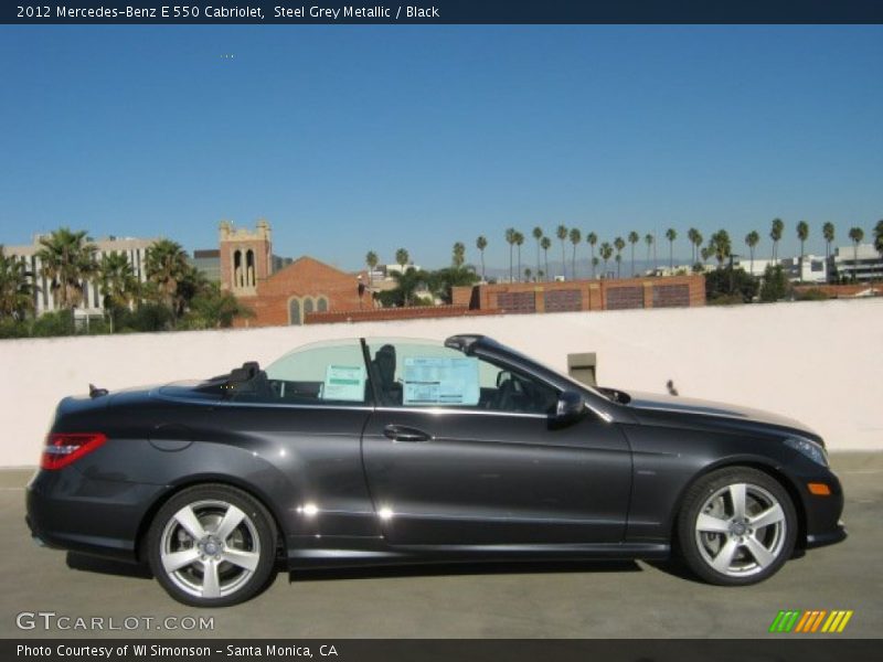  2012 E 550 Cabriolet Steel Grey Metallic