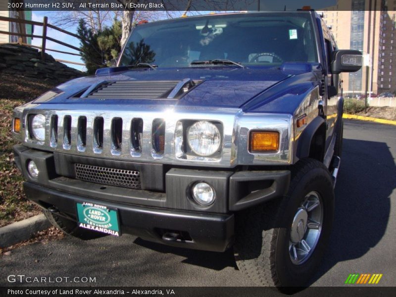All Terrain Blue / Ebony Black 2007 Hummer H2 SUV