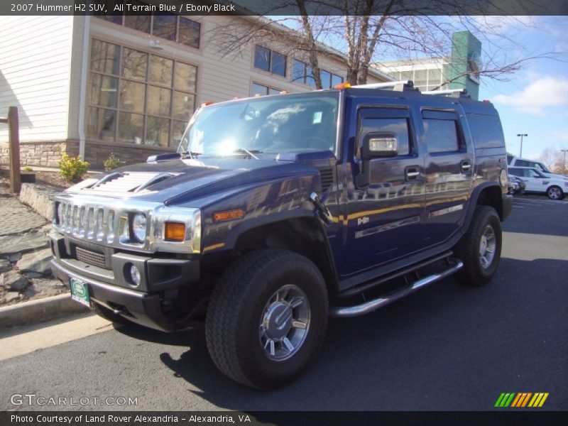 All Terrain Blue / Ebony Black 2007 Hummer H2 SUV
