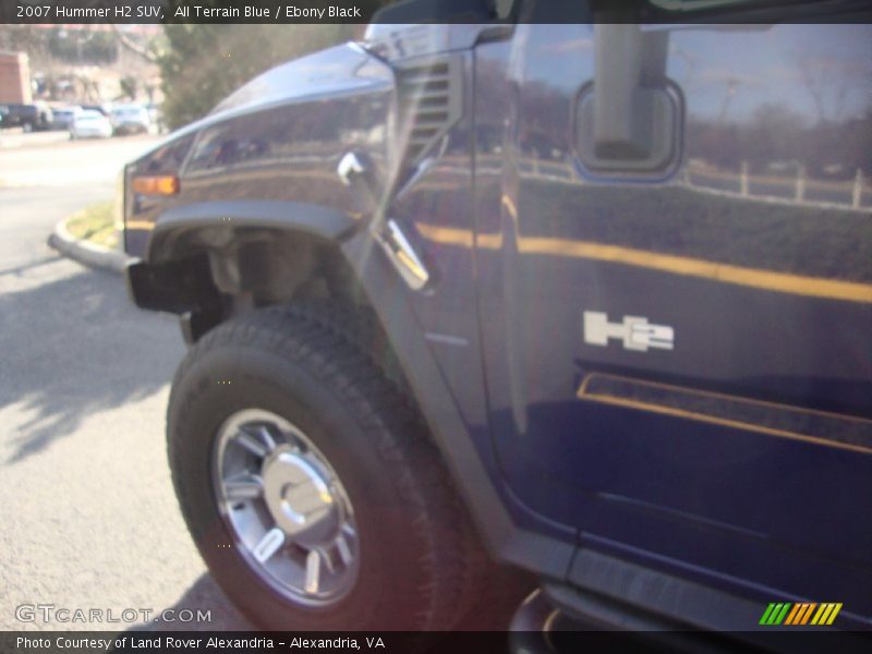 All Terrain Blue / Ebony Black 2007 Hummer H2 SUV