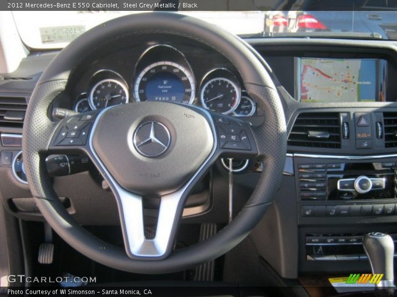  2012 E 550 Cabriolet Steering Wheel