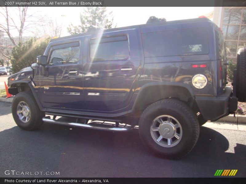 All Terrain Blue / Ebony Black 2007 Hummer H2 SUV