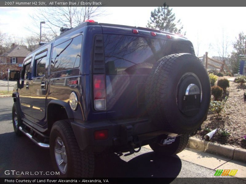 All Terrain Blue / Ebony Black 2007 Hummer H2 SUV